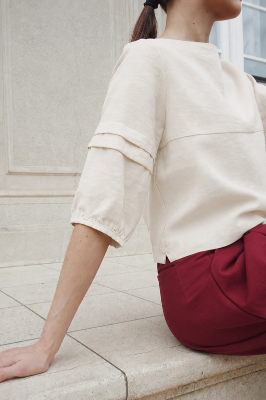 Blusa Amalia - Crudo