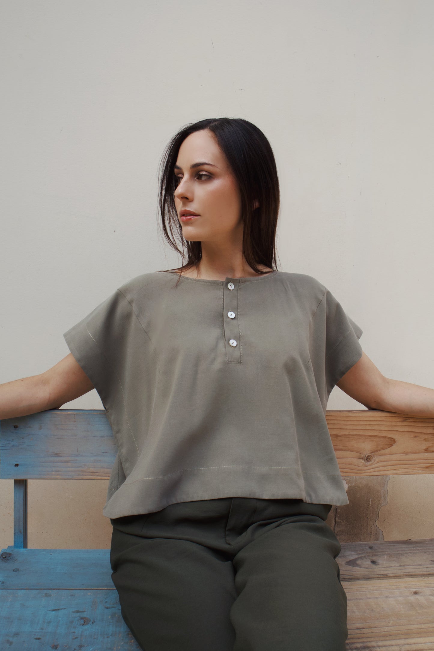 Blusa Amiri - Verde