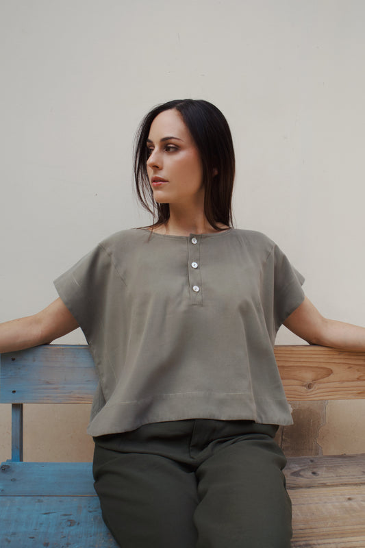 Blusa Amiri - Verde