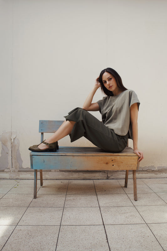 Blusa Amiri - Verde