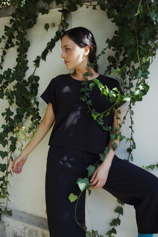 Blusa Amiri - Negro