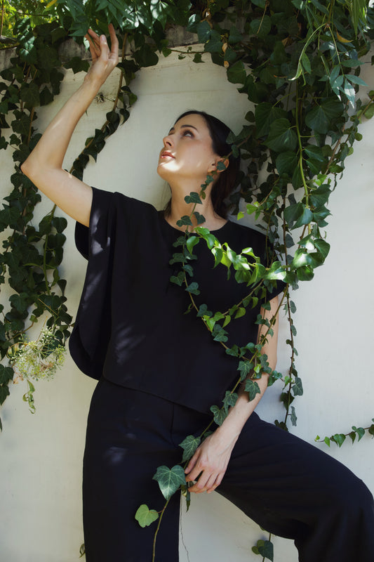 Blusa Amiri - Negro
