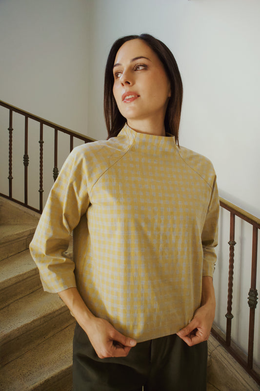 Blusa Emilia - Cuadrillé