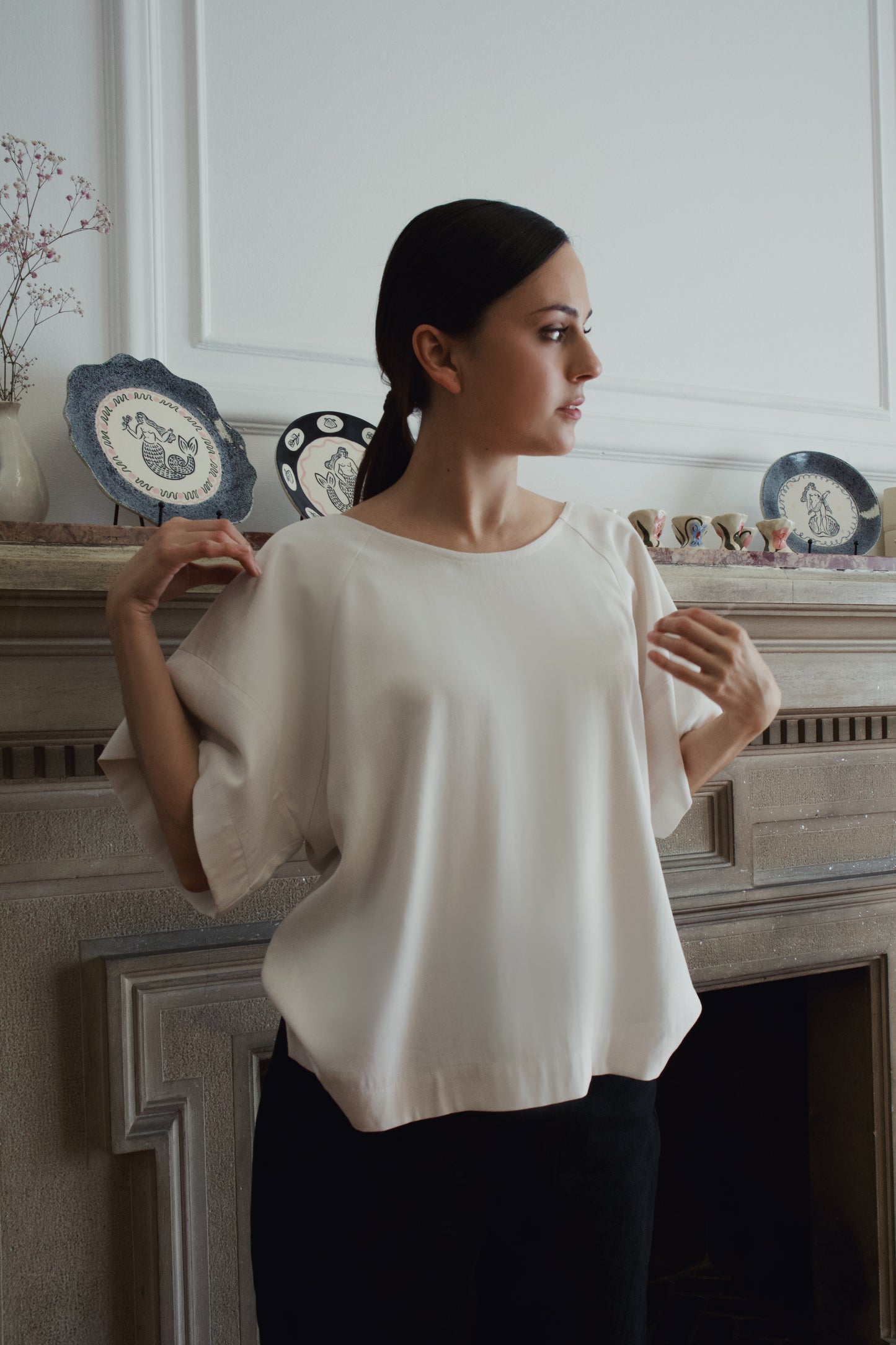 Blusa Muna - Crudo